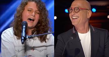 You have to watch this unexpected and incredible performance. 14-year-old Dylan Zangwill rocks out to a Queen hit during his AGT audition.

As a kind young man with long curly hair comes out onto the stage, the judges greet him. Dylan shares that he is from Pennsylvania and the crowd cheers. Sophia says, “And what are you going to be doing tonight on AGT?” The boy responds, “I’m going to be singing tonight and playing piano.” 
Sophia asks how long he has been doing this and Dylan says that he has been doing this all of his life. Howie asks how old he is and Dylan responds, “I’m fourteen.”
 
Simon then asks Dylan how it is being a singer and being in school. Dylan replies, “People know that I’m a singer and stuff, but I never really openly talk about it.” Simon inquires, “because?” The boy humbly responds, “I like hearing about what other people are doing, you know, I’m not that big of a fan of talking about myself.” The judges laugh enjoying that answer.

Dylan confidently sits down at the piano and begins singing “Somebody to Love.” All of the judges are quickly amazed with smiles and intrigue. Howie gets so excited that he begins clapping and smiling. Dylan flawlessly sings challenging notes and hits incredible vibrato. As he ends his song proudly he hits the final notes on the piano and smiles as the crowd goes wild.

This performance was inspiring. What I love most about Dylan is his humility. He reminds us to honor others before ourselves. How can we share our gifts today, but keep the focus on God and other people?

“Be devoted to one another in love. Honor one another above yourselves." <a href="https://www.godtube.com/bible/romans/12-10">Romans 12:10</a>
