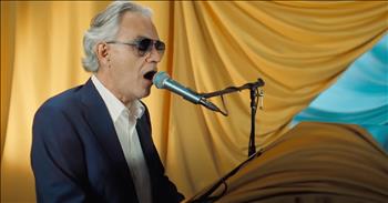 Andrea Bocelli inspires with this beautiful performance of ‘You’ll Never Walk Alone’ on The Tonight Show.

This iconic song was originally a show tune from the musical Carousel. Talented composers Richard Rodgers and Oscar Hammerstein wrote the song in 1945.

In later years, other artists lent their vocals to the tune and gave it mainstream media attention. Elvis Presley released his rendition of the single in 1967 and even titled his album after the song.

“When you walk through a storm hold your head up high
And don't be afraid of the dark.
At the end of a storm is a golden sky
And the sweet silver song of a lark.”

For decades, Andrea has been showcasing his incredible vocals with songs such as ‘The Prayer’ and ‘Time To Say Goodbye.’ After a 14-year hiatus from releasing an album, Andrea produced ‘Si’ in 2018.

This international success proved that this Italian vocalist is still a powerhouse. Now, Andrea has shown no signs of slowing down with several high-profile collaborations and even a record-breaking classical live stream on YouTube.

Today, he’s appearing on The Tonight Show Featuring Jimmy Fallon with a special performance of ‘You’ll Never Walk Alone.’ 

“Tho' your dreams be tossed and blown.
Walk on, walk on with hope in your heart
And you'll never walk alone,
You'll never, ever walk alone.”

The words of this song always make me think of our relationship with Christ. He remains with us through every moment, so we are never truly alone. 

Isaiah 41:10 “Fear not, for I am with you; be not dismayed, for I am your God; I will strengthen you, I will help you, I will uphold you with my righteous right hand.”
