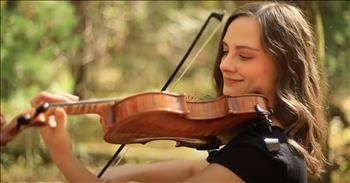 Viral violinist Taryn Harbridge honors the Lord with a beautiful performance of ‘Our God Reigns.’ This lovely arrangement is the perfect reminder that there is no obstacle too big to face with God by our side.

“How lovely on the mountains are the feet of Him, 
Who brings good news, good news, 
Announcing peace, proclaiming news of happiness: 
Our god reigns, our god reigns!”

Today, Taryn Harbridge is putting her own unique touch on this classic and it’s absolutely stunning. Taryn is a talented violinist. Time and time again, she continues to impress us with her beautiful instrumental covers of favorites such as ‘It Is Well With My Soul’ and ‘Awesome God.’

“Out of the tomb He came with grace and majesty.
He is alive. He is alive.
God loves us so, see here His hands, His feet, His side...
Yes, we know, He is alive!”

Taryn <a href="https://www.youtube.com/watch?v=7S_UA-YAdSs">shared on YouTube</a> that the songwriter, Leonard Smith, asked her to cover this iconic song. “He reached out to me a couple of months ago and asked if I'd do a cover of his song, and of course I said yes and was so excited to work on this piece!”

What a blessing to watch two different generations work together to praise the Lord!

Hebrews 4:12 “For the word of God is living and active, sharper than any two-edged sword, piercing to the division of soul and of spirit, of joints and of marrow, and discerning the thoughts and intentions of the heart.”
