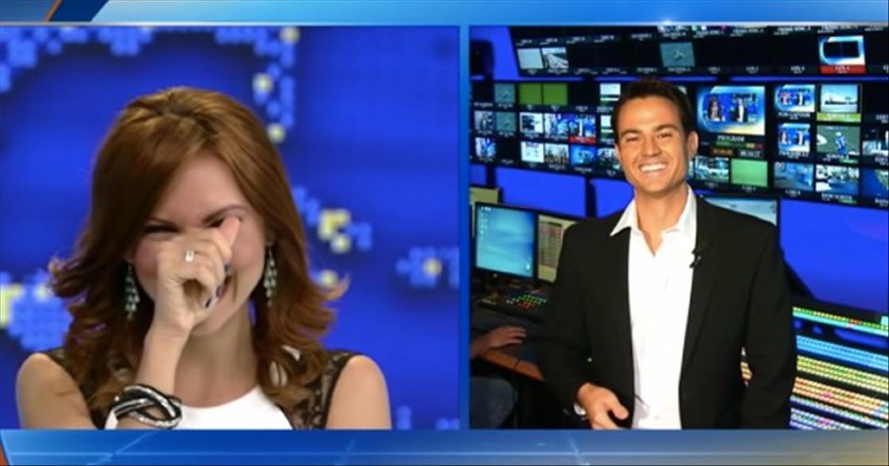 Weatherman Pulls Off Epic Surprise Proposal During Live TV