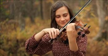 If you need a peaceful moment today, watch this wonderful video. This is a powerful rendition of Psalm 23 set to violin. 

At the start of the video, you see a beautiful scene of Ireland countryside. The Scripture passage Psalm 23 is read over the stunning scenery. Then, you see a sweet young woman playing the violin while you listen to the passage. 

The video is almost like a movie trailer of people experiencing the rest and comfort of the Lord in nature. The clip takes you through the trees, on cobblestone paths, and by the vast mountain ranges of Ireland. 

You will feel calmer just listening to the Scripture read over you while you view the nature of God’s handiwork. I love how this couple designed a video of music matched with Bible verses to truly minister to anyone who watches. 

The videography is top-notch and feels as if you are walking through the woods with them. The composition so perfectly matches the tone of Psalm 23. It sounds like peace, rest, and restored hope. 

Whether you are experiencing the peace of God today or not, this video will help you reach out to Him in any circumstance and remind you that He is there walking with you in the valleys and on the mountain tops. 

As you watch this beautifully produced video, ponder the presence and care of our Good Shepherd who loves you unconditionally. May you find rest in Christ today and every day. 

The Lord is my shepherd, I lack nothing. He makes me lie down in green pastures, He leads me beside quiet waters, he refreshes my soul. He guides me along the right paths for his name’s sake. <a href="https://www.godtube.com/bible/psalms/23-1" target="_blank">Psalm 23:1-3
</a> 