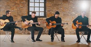 <p>Be reminded of God&rsquo;s neverending love as this guitar quartet performs a stunning rendition of &lsquo;Amazing Grace.&rsquo;</p>

<p>Authored by John Newton, this beloved hymn was written as a way of giving thanks to the Lord after God granted John new life. As a sailor, John was known for his crude language and actions.</p>

<p>But one day at sea, John found himself caught in the middle of a terrible storm. John spent hours at the helm of the ship battling the waves and his thoughts started to turn to God.</p>

<p>After surviving the weather, John started his life as a Christian and dedicated himself to serving the Lord. The beautiful words of &lsquo;Amazing Grace&rsquo; were inspired by this incredible moment of self-revelation.</p>

<p>&ldquo;Amazing Grace,<br />
How sweet the sound that saved a wretch like me<br />
I once was lost, but now am found<br />
T'was blind but now I see&rdquo;</p>

<p>40 Fingers is a guitar quartet comprised of members Matteo Brenci, Emanuele Grafitti, Marco Steff&egrave;, Andrea Vittori. This talented group gained quite the following online by taking classic songs and giving them a unique, instrumental makeover.</p>

<p>From hits such as &lsquo;Back In Black&rsquo; and &lsquo;The Sound Of Silence,&rsquo; 40 Fingers has fans all over the world ready to hear the band&rsquo;s arrangements.</p>

<p>Today, they are giving the glory to God with this beautiful performance of &lsquo;Amazing Grace.&rsquo;&nbsp;<br />
<br />
<a href="https://www.godtube.com/bible/psalms/43-4">Psalms 43 :4</a> &ldquo;Then will I go unto the altar of God, unto God my exceeding joy: yea, upon the harp will I praise thee, O God my God.&rdquo;</p>
