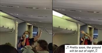 <p>Check out this fun video of a flight attendant rapping during a flight delay and everyone on board cheering for her after her creative performance!</p>

<p>&ldquo;How do you keep airline passengers from getting grumpy during a delay?&rdquo; reads the caption of the YouTube video. &ldquo;One Southwest flight attendant in Phoenix, Arizona had a brilliant creative stroke and rapped her pre-flight instructions to a seemingly appreciative and captive audience.&rdquo;</p>

<p>Steph Green is a flight attendant whose creativity and upbeat energy is truly captivating. And she put together such a fun way to deliver information that is usually ignored by plane passengers.</p>

<p>&ldquo;Carry-on bags under the seat on the floor, and there&rsquo;s an overhead compartment where they can be stored. Fasten your seatbelts, make &lsquo;em nice and tight. You better do &lsquo;em good, we&rsquo;re gonna check if they&rsquo;re right. Seat back and trays, lock it up right. Pretty soon the ground will be out of sight,&rdquo; raps the flight attendant.</p>

<p>After this Southwest flight out of Phoenix, AZ was announced that the plane would be delayed due to multiple issues, Steph was still able to bring some smiles to her passengers with her rap!</p>

<p>&ldquo;Are we ready to go? What do you say? Welcome aboard SWA!&rdquo; she says.</p>

<p>The passengers are clapping along to her rap and then loudly cheering for her when she finishes up her performance.</p>

<p>&ldquo;It&#39;s nice to see people trying to make the best out of a bad situation, props for her,&rdquo; <a href="https://www.youtube.com/watch?v=NESt_VENN8o">comments</a> one person on YouTube after watching the video.</p>

<p>&ldquo;That would really ease my nervousness for flying. She was good!&rdquo; <a href="https://www.youtube.com/watch?v=NESt_VENN8o">writes</a> another person.</p>

<p>Way to go, Steph! Your ability to turn an unpleasant flight delay into something that brings people joy is truly special. May we all go about our days looking for ways to bring smiles to others and look on the bright side of things.&nbsp;</p>
