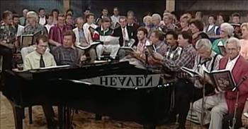 <p>Check out this official video for &lsquo;Heaven's Joy Awaits&rsquo; by the Voices of Gaither.</p>

<p>&ldquo;When we leave this low land, we will cross the Jordan, pass this chilling torrent<br />
Heaven's joy awaits, heaven is just beyond the blue horizon, just above the starry sky<br />
Starry blue sky, far above this land of sorrow, way above each tear and sigh, every sigh&rdquo;</p>

<p>What an encouraging song with such a lively and upbeat melody! In the video, the Voices of Gaither are gathered together in a large group and singing around a pianist who is playing on a grand piano. The song is so joyful to listen to and just makes you want to sing and clap along with the group!</p>

<p>The video was performed live at the Gaither Studios in Alexandria, IN, and it was recorded back in 1994. It is great that the video has now been shared online so that people all over the world can see it and listen to the wonderful lyrics and voices.</p>

<p>The song talks about heaven and how beautiful of a place it will be. And the lyrics remind us that when we get to heaven, there will be no more tears or sadness, only joy awaits us!</p>

<p>&ldquo;Just a few more miles before us, just a little while to wait, patiently wait<br />
Soon we'll sing redemption&rsquo;s chorus, heaven's joy awaits, heaven await&rdquo;</p>

<p>We hope that you enjoyed listening to &lsquo;Heaven's Joy Awaits&rsquo; by the Voices of Gaither and the song was able to uplift your spirits and bring a smile to your face!</p>

<p><a href="https://www.godtube.com/bible/titus/3"><u>Titus 3:3-7</u></a> &ldquo;For we ourselves were once foolish, disobedient, led astray&hellip;But when the goodness and loving kindness of God our Savior appeared, he saved us&hellip;so that being justified by his grace we might become heirs according to the hope of eternal life.&rdquo;</p>
