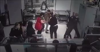 <p>In less than 40 seconds, a TSA agent leaps into action to save a choking baby and it&rsquo;s a video you don&rsquo;t want to miss. Cecilia Morales had been on the job working as a Transportation Security Administration (TSA) officer at Newark Liberty International Airport when a harrowing situation unfolded in front of her. A mother began screaming that her child was choking and not breathing. Cecilia saw the mother was in distress and the mother didn&rsquo;t know what to do but Cecilia did! She started talking the mother through instructions to clear her son&rsquo;s airway but Cecilia knew she would need to get involved and she didn&rsquo;t hesitate.</p>

<p>Before she became a TSA officer, she had a career as an emergency medical technician (EMT) for over ten years.&nbsp;</p>

<p>Because of her training and experience, she knew exactly what to do. Cecilia leaped over the counter like a football player plowing over an offensive lineman to make a touchdown. She then took the infant in her arms and performed the Heimlich maneuver on the baby. It took two attempts to clear the baby&rsquo;s throat before she was able to get this precious infant to breathe again.&nbsp;</p>

<p>Once he started breathing, Cecilia knew he was going to be okay. It took several seconds for his mother to realize her son was going to be okay too. She looked shocked and stunned as Cecilia handed the infant back before she began to cry tears of gratitude and relief. We all know there are no such thing as coincidences. God had placed Cecilia in the right place at the right time to be his miracle worker in the form of a TSA officer. Clearly God has plans for not only to continue to use Cecilia in miraculous ways but also in the routine everyday of being a blessing to others.&nbsp;</p>

<p><em>&ldquo;In the same way, let your light shine before others, that they may see your good deeds and glorify your Father in heaven.&rdquo; <a href="https://www.godtube.com/bible/matthew/5-16">Matthew 5:16</a></em></p>

<p>&nbsp;</p>
