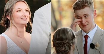 <p>You don&rsquo;t just marry the one your soul loves. You marry into a new family too. One bride realized the depth of these words and did something incredible on her wedding day!</p>

<p>You don&rsquo;t want to miss the depth of her affection, affirmation, respect, and love she reveals when this loving bride signs vows for her groom&rsquo;s deaf parents.&nbsp;</p>

<p>Kelsey met the love of her life, Michael Kulick in 2018. Over the years as their friendship and love blossomed, she learned Michael was raised by deaf parents. He had learned to communicate with his parents via American Sign Language as a baby.</p>

<p>When Michael asked Kesley for her hand in marriage, she was overjoyed. As they began planning for their wedding, Kelsey was moved to show how much she appreciated Michael&rsquo;s parents. She mentioned to him she wanted to learn how to communicate their vows via sign language, yet at the same time she wanted Michael to forget so it would be a surprise. &ldquo;I wanted to do it out of respect for them and to show them all that I love them,&rdquo; she said.</p>

<p>Sure enough, as the months rolled on towards their wedding day, Michael had forgotten the conversation. Kesley had learned how to sign her vows without his help. Instead, she reached out to Michaell&rsquo;s aunt who helped her learn how to sign.</p>

<p>His aunt helped Kesley learn how to recite her vows which she practiced as much as possible because she wanted it to be perfect. Throughout the moments when she practiced how to communicate her vows, she also realized that she wanted to be able to communicate to Michael&rsquo;s parents and for their future children to learn how to as well. How incredible, loving, and respectful! She realized then how vital it was to learn how to speak in a way that made her future family feel loved and welcomed.&nbsp;&nbsp;&nbsp;</p>

<p>It was a surprise to her groom as well as her new family and the look on Michael&rsquo;s face when Kesley began reciting her vows was a look of love, admiration, and incredible awe for his bride.</p>

<p>&quot;Sure enough, he forgot, so it was a surprise!&quot; Kesley said. The day of the wedding reveals just how thoughtful and loving Kesley is. Not only did Michael&rsquo;s parents feel her love, they realized she was building a foundation of love and communication for years to come. You don&rsquo;t want to miss just how sweet and precious her act of love was.&nbsp;</p>

<p>What a beautiful way to honor and love her husband and new family!&nbsp;</p>

<p>Be devoted to one another in love. Honor one another above yourselves. <a href="https://www.godtube.com/bible/romans/12-10">Romans 10:12</a></p>
