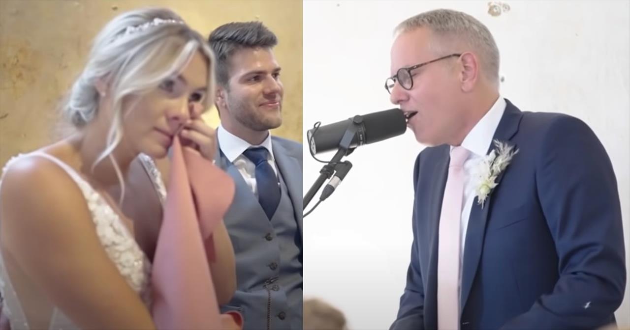 Father Of The Bride Serenades Daughter With 'I Loved Her First' On Wedding Day