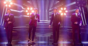 <p>In a stunning performance from classy guys, this video wows. A quartet of crooners charms the crowd with &ldquo;Feeling Good&rdquo; audition.</p>

<p>At the start of this amazing quartet, the men are dressed in dark red suits and ties. Different members of the group take turns with moments to shine and solo. The guys genuinely look like they are having a great time. The audience is completely engaged with their performance, as well as the judges. These men know how to blend vocally; it is almost even difficult to pick out the various voices and harmonies.&nbsp;</p>

<p>The quartet is called Jack Pack and they brought it in this Britain's Got Talent finale episode. With such a unit in the song, the men come with a lot of practice and teamwork. Although there appears to be a lead in this performance, each part is important and plays a valuable role. At the end of the thrilling show, everyone including all four judges stands in applause.&nbsp;&nbsp;</p>

<p>The judges rave about their group. They comment on their chemistry and dancing being joyful. They encourage them in bringing back a style of music that is incredible. They say it was by far the best performance that they have given in the competition, saying that it was outstanding.</p>

<p>This reminds us of the power of unity and teamwork within our faith. Scripture over and over again encourages the various gifts that we each have and how when we come together we are stronger. As we enjoy the music of Jack Pack, may it inspire us to be more unified with those around us.</p>

<p>&ldquo; For just as each of us has one body with many members, and these members do not all have the same function,&nbsp; so in Christ, we, though many, form one body, and each member belongs to all the others.&rdquo; Romans 12:4-5</p>

<p>&nbsp;</p>
