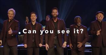 <p>Feel the spirit of the Lord as the talented voices of The Gaither Vocal Band share the official music video for their single, &lsquo;Oh, Can You See It.&rsquo;</p>

<p>What a beautiful reminder that this land is not our home and our true place is in Heaven with our God.</p>

<p>&ldquo;There&rsquo;s a wider, better place<br />
That&rsquo;s filled with peace and love and grace<br />
Where all bitterness and hate are melted with a song<br />
Light will shine and darkness will be gone&rdquo;</p>

<p>The Gaither Vocal Band is a popular all-male southern ensemble. This group has been sharing their gospel music for decades. The band name comes from the founder and leader, Bill Gaither, who has written countless hymns and worship favorites.</p>

<p>Since 1981, this group has performed hundreds of beloved worship tunes and beautiful original songs all over the world. While some of the members have changed, the group still remains committed to spreading God&rsquo;s message through music. The current group is comprised of Reggie Smith, Wes Hampton, Adam Crabb, Todd Suttles and Bill Gaither.</p>

<p>Today, these 5 men are gathered to lead us in worship with the powerful words of &lsquo;Oh, Can You See It.&rsquo; Just listen as they belt out these words of love and praise to our King.&nbsp;</p>

<p>&ldquo;Can you see it, can you see it<br />
A kingdom without end<br />
God promised he would send, Oh oh oh oh<br />
Can you see it?&rdquo;</p>

<p><a href="https://www.godtube.com/bible/romans/10-9">Romans 10:9</a> &ldquo;That if you shall confess with your mouth the Lord Jesus, and shall believe in your heart that God has raised him from the dead, you shall be saved.&rdquo;</p>

