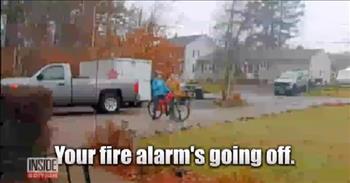 <p>While most people would run from the sounds of fire alarms alerting danger, two very special teens ran towards the danger and now they are being praised as heroes and the dramatic rescue was captured on a doorbell camera.</p>

<p>Teens Anthony Lombardi and Mario Comella save three dogs after noticing smoke at a neighbor&rsquo;s house. They not only saw the smoke and heard the smoke alarms wailing, but they also heard the frantic barks and howls of three dogs trapped inside.&nbsp;</p>

<p>The boys knew the neighbors and had their contact information stored on their phones. They called the owners to tell them the house was on fire when the owner of the home gave the boys the code to unlock the door to get those precious, furry family members to safety. Once the door was open, they started calling for the dogs to come out of the smoke-filled house. Only two of the three dogs didn&rsquo;t hesitate! They knew they were in trouble and Faith and Boo bolted outside to safety.</p>

<p>That&rsquo;s when the teens learned that a German Shepherd pup named Chase was trapped in his crate. The teens didn&rsquo;t hesitate to run inside the smoke-filled home to get the puppy to safety. Their act of bravery saved the lives of three furry family members and also the home from going up in flames.&nbsp;</p>

<p>After the fire was put out, everyone learned that one of the dogs had accidentally started the fire. A cutting board was sitting on top of the stove and one of the dogs jumped up the stove and turned on the burner.&nbsp;</p>

<p>&quot;These are very easy to turn on, so she jumped up and put them on high. It smoldered for an hour,&rdquo; said the house owner, and now they are getting safety covers on the burner handles to prevent any future accidents.</p>

<p>No matter how the fire started, everyone is grateful for the courageous teens who acted quickly to get the dogs to safety and contact authorities to put out the fire.&nbsp;</p>

<p>We pray Anthony and Mario continue to be courageous as they grow up!</p>

<p><em>&ldquo;Have I not commanded you? Be strong and courageous. Do not be frightened, and do not be dismayed, for the Lord your God is with you wherever you go.&rdquo; <a href="https://www.godtube.com/bible/joshua/1-9">Joshua 1:9</a></em></p>
