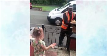 <p>It doesn&rsquo;t get more incredible than this, an 8-year-old girl learns sign language and forms a special bond with a deaf delivery driver.</p>

<p>Children are resilient, kind, and naturally want others to feel included. They also can make friends with just about anyone. From the cranky old lady who lives down the street to the delivery driver who makes frequent stops in the neighborhood. But Tallullah McLellan is making waves around the world after she formed a unique friendship with Tim Joseph.</p>

<p>Amidst the lockdown and pandemic last year, Tallullah got to know Tim. Because of the lockdown, the McLellan residence was relying on deliveries instead of shopping. So when Tallullah happened to answer the door one day to receive a delivery, she quickly learned that Tim was deaf but she managed to sign, &ldquo;Have a nice day,&rdquo; because she had learned it in class.</p>

<p>This kind-hearted girl wanted to communicate more with Tim and she learned how to say, &ldquo;Thank you, Good Morning&rdquo; and is continuing to learn more sign language because she says Tim puts a smile on her face. Because of the pandemic, Tim has become an essential part of personnel that the McLellan&#39;s as well as others in their neighborhood rely on. They know he works long, hard, and late hours but they also worry that he gets lonely because not many people know sign language.</p>

<p>Tullullah&rsquo;s mom Amy captured one of their conversations on camera and proudly posted it online. She was delighted that her daughter has such a kind heart. But she never expected the video to go viral. The video has now been shared more than 22 million times and the comments that are rolling in have Amy gushing with pride.</p>

<p>One viewer commented, &ldquo;Just beautiful, it brought tears to my eyes and I just love to see people being good towards one another.&rdquo; Another added, &ldquo;There is nothing like connecting to other people. I love seeing people of different age, race, nationalities, and languages connect to each other.&rdquo; And I think we all agree with this comment, &ldquo;This is the world I want to wake up to every day.&rdquo;</p>

<p>May we look to our children to take a few lessons on kindness and friendship! Thank God for this heartwarming story. May it inspire us to be like Tullullah and make a new friend.</p>

<p><em>&ldquo;Therefore encourage one another and build each other up, just as in fact you are doing.&rdquo; <a href="https://www.godtube.com/bible/1-thessalonians/5-11">1 Thessalonians 5:11</a></em></p>
