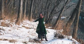 <p>Check out this wonderful video of a violin performance of the hymn &lsquo;Be Thou My Vision&rsquo; from Taryn Harbridge.</p>

<p>&ldquo;Be Thou my vision, O Lord of my heart<br />
Nought be all else to me, save that Thou art<br />
Thou my best thought, by day or by night<br />
Waking or sleeping, Thy presence my light&rdquo;&nbsp;</p>

<p>This music video is so lovely and shows beautiful snowy scenes along with Taryn playing her violin in the forest. As she plays between the snowy trees, you can see the joy that it brings her to make such beautiful music!</p>

<p>&ldquo;Hello everyone! Here is my rendition of the beautiful hymn &lsquo;Be Thou My Vision.&rsquo; I hope you enjoy! I had so much fun with this project and after a few weeks of work, I'm so happy to finally share it with you. I experimented with the arrangement a bit and also composed the fiddle tune,&rdquo; writes Taryn in the caption of the YouTube video.</p>

<p>Taryn is a talented violinist who does covers of Christian hymns, composes her own music, and makes music videos to go with them. &ldquo;My ultimate goal in making music videos is to glorify God, encourage and uplift the body of Christ, and to share the Good News of the gospel with the world,&rdquo; she <a href="https://www.youtube.com/c/TarynHarbridge/about">writes</a> on her YouTube channel.</p>

<p>Many people online shared their thoughts about the video and how much they enjoyed watching it.</p>

<p>&ldquo;I&rsquo;m just blown away! That intro, then the transition to the traditional part of the song and then that complete surprise twist at the end! This brought a lot of joy to me and my wife, so thank you for sharing your God given talents with the world Taryn!&rdquo; <a href="https://www.youtube.com/watch?v=uFjz82MSUtU">writes</a> one person online.</p>

<p>&ldquo;The music and footage in this video are so stunningly beautiful! As always, your videos are the best! Glory be to God!&rdquo; <a href="https://www.youtube.com/watch?v=uFjz82MSUtU">comments</a> another person.</p>

<p>We hope that you enjoyed listening to this violin performance of &lsquo;Be Thou My Vision&rsquo; today and it was able to bring you some encouragement!</p>
