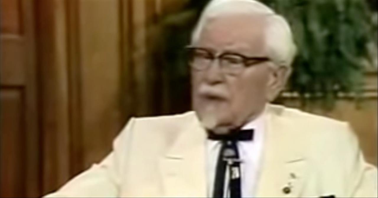 Colonel Sanders Says Jesus Saved Him In Rare 1979 Interview