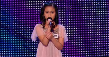 <p>Check out this stunning and beautiful voice as an eleven-year-old shocks the judges with a Jennifer Hudson audition. That&rsquo;s right folks, this mere half-pint blows the judges away during her audition for Britain&rsquo;s Got Talent. When she was asked what she had prepared for the judges, they said it was an excellent choice, although Simon wasn&rsquo;t too sure she could hit the high notes and wished her good luck.&nbsp;&nbsp;</p>

<p>You want all my love and my devotion &nbsp; &nbsp; &nbsp; &nbsp; &nbsp; &nbsp; &nbsp; &nbsp; &nbsp; &nbsp; &nbsp; &nbsp; &nbsp; &nbsp; &nbsp; &nbsp; &nbsp; &nbsp; &nbsp; &nbsp; &nbsp; &nbsp; &nbsp; &nbsp; &nbsp; &nbsp; &nbsp;<br />
You want my love and soul right on the line &nbsp; &nbsp; &nbsp; &nbsp; &nbsp; &nbsp; &nbsp; &nbsp; &nbsp; &nbsp; &nbsp; &nbsp; &nbsp; &nbsp; &nbsp; &nbsp; &nbsp; &nbsp; &nbsp; &nbsp; &nbsp; &nbsp; &nbsp;<br />
I&#39;ve had no doubt, that I could love you, forever. &nbsp; &nbsp; &nbsp; &nbsp; &nbsp; &nbsp; &nbsp; &nbsp; &nbsp; &nbsp; &nbsp; &nbsp; &nbsp; &nbsp; &nbsp; &nbsp; &nbsp; &nbsp; &nbsp;<br />
The only trouble is, you really don&#39;t have the time</p>

<p>The singer, Arisxandra Libantino not only hit the high notes with ease, she blew the judges away. Her singing voice was angelic and full of soul. And she definitely made the popular song her own as she sang every word of this love song as if she was living in the moment. As her melodic voice faded with the music, she received a standing ovation from the audience. And Simon was clearly shocked because Arisxandra didn&rsquo;t need luck. She had pure, raw talent and he gave her a standing ovation on top of two thumbs up!</p>

<p>When Simon was asked about what he thought of Arisxandra&rsquo;s performance, he paused before he replied, &ldquo;O.M.G.&rdquo; and teased, &ldquo;That wasn&rsquo;t really you singing was it?&rdquo; Arisxandra giggled before she said, &ldquo;Yes, yet it was!&rdquo;&nbsp;</p>

<p>&ldquo;Well then. You&rsquo;re superhuman,&rdquo; Simon replied. No Simon, she&rsquo;s not superhuman. She&rsquo;s super gifted with incredible talent from our amazing creator God!</p>

<p>The judges went on to thank this sweet little girl for sharing her gift with the world and to remember them when she is a big superstar one day. We couldn&rsquo;t agree more. God has big plans for Arisxandra and we can&rsquo;t wait to see how she will shine bright when she grows up!&nbsp;</p>

<p>We hope you enjoyed watching this audition for Britain&rsquo;s Got Talent and that it brought a smile to your face and reminds you of how God has given each one of us special gifts and talents that reflect how uniquely he has created each and every one of us.&nbsp;</p>

<p><em>&ldquo;Having gifts that differ according to the grace given to us, let us use them: if prophecy, in proportion to our faith; if service, in our serving; the one who teaches, in his teaching; the one who exhorts, in his exhortation; the one who contributes, in generosity; the one who leads, with zeal; the one who does acts of mercy, with cheerfulness.&rdquo; <a href="https://www.godtube.com/bible/romans/12">Romans 12:6-8</a></em></p>
