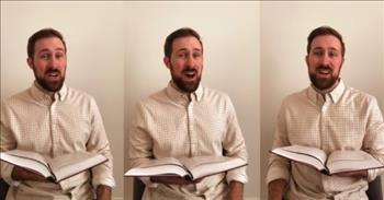 <p>Check out this impressive video of one man performing an a cappella rendition of the hymn &lsquo;Near The Cross.&rsquo;</p>

<p>Jesus, keep me near the cross, there a precious fountain;<br />
Free to all, a healing stream flows from Calv'ry's mountain.<br />
In the cross, in the cross, be my glory ever,<br />
Till my ransomed soul shall find rest beyond the river.&rdquo;</p>

<p>What a wonderful video! The hymn &lsquo;Near the Cross&rsquo; that is being performed in this video was written by Fanny Crosby, who was the author of over 8,500 gospel songs. She wrote the lyrics and William Howard Doane composed the music. The hymn was published in 1869. &lsquo;Near the Cross&rsquo; continues to be one of Fanny Crosby's most famous hymns, and it has been transcribed into numerous languages, including German, Russian, Haitian Creole, and Spanish.</p>

<p>The man who is singing in this video is Michael Eldridge, and he is extremely talented. He sings the bass, lead, tenor, and alto parts in this song, and he does them all so beautifully. And when he blends all the different parts together, the song sounds so full and complete. The music and his vocals are just so soothing and lovely to listen to.</p>

<p>&ldquo;Another wonderful old hymn that touches the heart! I love the tempo! Great job, keep it up!&rdquo; <a href="https://www.youtube.com/watch?v=-5gong-PNmY">comments</a> one person on YouTube after watching the video.</p>

<p>&ldquo;What a blessing you give us through your music!&rdquo; another person <a href="https://www.youtube.com/watch?v=-5gong-PNmY">writes</a> online.</p>

<p>Michael is a pharmacist by trade, but he uses his passion for singing to glorify God and encourage those around him. May he continue to use his gifts to shine a light into this world!</p>

<p><em><a href="https://www.godtube.com/bible/matthew/16-24">Matthew 16:24</a><br />
Then Jesus said to His disciples, &ldquo;If anyone wishes to come after Me, he must deny himself, and take up his cross and follow Me.&rdquo;</em></p>

