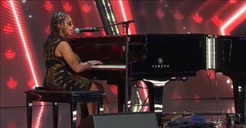 <p>Sarah Simone knows what it means to be courageous in life. Born blind, she decided not to let this disability get in her way. In fact, when life did present challenges, Simone would sing.&nbsp;</p>

<p>Gifted with a beautiful angelic voice, she decided to try out for Canada&rsquo;s &lsquo;Got Talent.&rsquo; And you won&rsquo;t believe the reaction, this blind singer earns a standing ovation with Sarah McLachlan&rsquo;s &lsquo;Angel.&rsquo;&nbsp;</p>

<p>Sarah also happens to be a mom of two and more than anything in life, they are her whole world. But she also wants to make them proud. Before she became a mom, Simone had performed but she decided to put this dream on hold as she settled into the daily life of motherhood.&nbsp;</p>

<p>She said, &ldquo;Becoming a mom, I&rsquo;ve learned I&rsquo;m a really strong woman.&rdquo; She also added, she wanted to try out for Canada&rsquo;s &lsquo;Got Talent&rsquo; because she wants her kids to be able to go to school the next day and say, &ldquo;Did you see that woman who&#39;s singing? She&rsquo;s blind and she&rsquo;s my mom.&rdquo;&nbsp;</p>

<p>When it was time for Simone to perform, she did not disappoint. As she hit every note of Sarah McLachlan&rsquo;s song, there wasn&rsquo;t a dry eye in the room. Not only did she stun the audience and the judges, she earned a standing ovation.&nbsp;</p>

<p>There is no doubt she made her family proud and secured her spot in the competition. We can thank God for the good gifts he gives us that provide hope, courage, and confidence no matter the challenges we face in life. We can&rsquo;t wait to hear this incredible mom perform again!</p>

<p><em><a href="https://www.godtube.com/bible/matthew/7-11">Matthew 7:11</a> &ldquo;So if you sinful people know how to give good gifts to your children, how much more will your heavenly Father give good gifts to those who ask him.&rdquo;</em></p>
