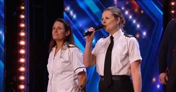 <p>When professionals on the front lines of the pandemic aren&rsquo;t saving lives, they&rsquo;re lifting our souls too.&nbsp;</p>

<p>The Frontline Singers bring the tears with their original song audition, &lsquo;Strange Old World.&rsquo; From paramedics to teachers to police officers is what the group Frontline Singers is made of and you don&rsquo;t want to miss this performance.&nbsp;</p>

<p>Gina Georgio and James Beeny founded this choir during the COVID 19 Pandemic because they wanted to save not only lives but also spread a message of hope.&nbsp;</p>

<p>With lyrics like: &ldquo;Where every boy and every girl living in this strange old world. We&#39;ll see the best that we can be...they will learn from you and me,&rdquo; it&rsquo;s no wonder why they were given a standing ovation from the audience.&nbsp;</p>

<p>There wasn&rsquo;t a dry eye in the room as their lyrics spoke of the troublesome times during the pandemic but also how individuals on the frontlines put their lives on the line to save not only lives but also uplift humanity. This beautiful performance reminds us all that God created us for relationship, community, and to carry each other&#39;s burdens because we can&rsquo;t do it alone. It also brought Britain&#39;s Got Talent judge, Alesha, to tears and her words echoed what every heart in that room felt.&nbsp;</p>

<p>&quot;I found that really moving. I hung on to every single word. It was so poignant, so lovely, and we are in debt to you. It was very touching,&rdquo; she said. Simon added, &ldquo;What we&#39;ve gone through the last two years, it&#39;s surreal. Out of it comes moments like this.It gives us a chance to say thank you to all of you because it&#39;s people like yourselves who protected all of us. We have good times ahead, I think.&quot;</p>

<p>That&rsquo;s right, folks, beauty comes out of the ashes, and like Simon says, we have good times ahead of us as we praise God in how he works all things together for our good. Even though the pandemic was utterly tragic in lives lost, we did find ways to grow closer together and learn to value the things that make us human-like hugs, attending church, attending school, and being healthy.&nbsp;</p>

<p>What a beautiful tribute to those who stood on the frontlines for all of us.&nbsp;</p>

<p><em><a href="https://www.godtube.com/bible/romans/8-28">Romans 8:28</a> &ldquo;And we know that in all things God works for the good of those who love him, who[a] have been called according to his purpose.&rdquo;</em></p>

