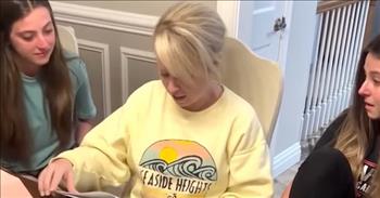 <p>Stepmoms typically get a bad wrap with so many blended families that live in the world today. That definitely needs to change, and two girls are changing the tides with a video that went viral when twenty-year-old twins leave their step-mom in tears after a sweet adoption request.&nbsp;</p>

<p>The surprise Julianna and Gabriella Ruvolo gave their stepmom Becky will leave you awestruck and misty-eyed. These sweet girls don&rsquo;t see Becky as a stepmom, they see her as a &ldquo;bonus mom,&rdquo; who has been in their lives for the last twelve years.&nbsp;</p>

<p>They felt incredibly blessed to have such a sweet and loving mother. When Mother&rsquo;s Day approached the girls wanted to get a gift that expressed how much Becky meant to them because flowers, fluffy robes, and brunch couldn&rsquo;t convey what the girls felt in their hearts towards Becky. So, the girls planned a special surprise and caught the special moment on camera.&nbsp;</p>

<p>They created a book filled with all their memories as a family but on the last page, the girls typed out their request. They asked Becky if she would officially adopt them as her own. You can hear Becky read aloud, &ldquo;You are family, you are home, you are the true definition of what a mother is ... With that being said, we have one thing to ask you,&rdquo;</p>

<p>Becky was overcome with emotion. Her eyes filled with tears as she hunched over the table, unable to speak before she said yes and to find a pen. The girls also have the paperwork on hand so they could get started on the process right away. This is perhaps the most precious and touching video and it&rsquo;s currently breaking the internet because it is just so beautiful and touching.&nbsp;</p>

<p>As a mom whether or not you birth your children, you know you would lay down your life for your children. It is the most beautiful feeling when your children honor you in a way as these two sweet girls did. What an incredible family.&nbsp;</p>

<p><em><a href="https://www.godtube.com/bible/1-samuel/1-27">1 Samuel 1:27</a> &ldquo;I prayed for this child, and the LORD has granted me what I asked of him.&rdquo;</em></p>

