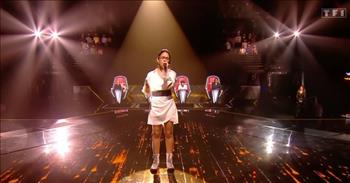 <p>This incredible performance will leave you amazed. A 16-year-old blows everyone away with her &ldquo;I Will Always Love You&rdquo; performance.&nbsp;</p>

<p>As she begins, her voice is mesmerizing. She has such control, strength, and beauty in her vocals. Sonia is only 16, but she is already a gifted and confident singer. Sonia sings from her heart and builds the emotion in this song.&nbsp;</p>

<p>She begins being turned back toward the judges and audience for dramatic suspense. The judges love her special moments with her artistry.&nbsp;</p>

<p>Suddenly, she pulls out a very rich tone that makes people smile. This girl then pulls out the power at the end and wows the crowd with her incredible voice. She performs with style and poise.&nbsp;</p>

<p>Her vocals are beyond mature for her age, and one judge even asks, &ldquo;Who is this girl?&rdquo; They are in awe. After she takes this song and thrills the audience with it, she brings it down to such authenticity and sweetness. She has everyone in the palm of her hand. She sings and slowly hits higher and higher notes. It is nothing short of stunning. Everyone is standing in ovation.</p>

<p>This kind of talent has definitely been cultivated, but ultimately, she has a gift from God. The Lord provides various talents and abilities to each one of us. As we are encouraged by this beautiful voice, may it remind us that we, too have been entrusted with gifts to glorify the Lord too.&nbsp;</p>

<p><em>&ldquo;Every good and perfect gift is from above, coming down from the Father of the heavenly lights, who does not change like shifting shadows.&rdquo; <a href="https://www.godtube.com/bible/James/1-17">James 1:17</a></em></p>
