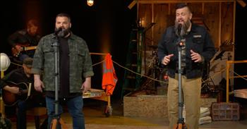 <p>The Singing Contractors lead us in joyful worship as they sing the beloved song, &lsquo;Lean On Me.&rsquo; This popular tune was originally written and recorded by Bill Withers in 1972.&nbsp;</p>

<p>Over the years, countless artists have covered this iconic song and it&rsquo;s even been called one of the greatest songs of all time.</p>

<p>&ldquo;Sometimes in our lives<br />
We all have pain, we all have sorrow<br />
But if we are wise<br />
We know that there's always tomorrow&rdquo;</p>

<p>Contractors Aaron Gray and Josh Arnett became overnight sensations back in 2015 when they posted a video of them singing &lsquo;How Great Thou Art&rsquo; on a job site. Now, they are a nationally recognized duo known as The Singing Contractors.</p>

<p>Their worship videos have accumulated millions of views across social media and the men are committed to spreading the word of God through their music.</p>

<p>Today, they&rsquo;re at The Gaither Studios for a special performance of the Bill Withers classic, &lsquo;Lean On Me.&rsquo;</p>

<p>Just listen as they belt out these lyrics that we all know and love.&nbsp;</p>

<p>&ldquo;Lean on me, when you're not strong<br />
And I'll be your friend, I'll help you carry on<br />
For it won't be long<br />
Till I'm gonna need somebody to lean on&rdquo;</p>

<p>What a blessing to hear this duo use their talents to give praise to His Holy Name. Who else is saying amen right now?</p>

<p><em><a href="https://www.godtube.com/bible/james/1-5">James 1:5</a> &ldquo;If any of you lack wisdom, let him ask of God, that gives to all men liberally, and upbraides not; and it shall be given him.&rdquo;</em></p>
