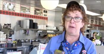 <p>One Southern breakfast chain can boast not only an excellent employee but a whole bunch of customers who raised money for their beloved Waffle House waitress with cancer!</p>

<p>With<a href="https://www.mashed.com/99239/untold-truth-waffle-house/"> 2,100 locations</a> in 25 states, and known for simple fare and low prices, the 24/7 greasy spoon can even brag about the fact that <a href="https://en.wikipedia.org/wiki/Anthony_Bourdain">Anthony Bourdain</a> was a fan. Waffle House has its own record label, <a href="https://www.mashed.com/99239/untold-truth-waffle-house/">Waffle Music</a>, and some of their original songs can be found blaring through the stores&rsquo; jukeboxes. All interesting stats and factoids, the real story is about Cynthia Morrison, who has worked for Georgia Waffle House for 37 years!</p>

<p>Meet Cynthia and her loyal customer, Joey Godfrey.&nbsp;</p>

<p>Cynthia shares that she has gotten to know her customers well over the years. She says that she regularly knows what they would like to order, as well as their names. She notes that customers really like it when their names are remembered. But, we don&rsquo;t get the sense that Cynthia is remembering names for any reason other than her genuine care and concern for the patrons that she serves on a weekly basis.</p>

<p>Joey is one of those regular visitors. He and his family have been dining at their local Waffle House most Saturdays for five years, and when he noticed that Cynthia wasn&rsquo;t working one Saturday, he became concerned. &ldquo;<a href="https://www.uppermichiganssource.com/2022/05/21/i-have-cancer-customers-help-raise-thousands-dollars-waffle-house-employee/">She&rsquo;s always there every Saturday</a>,&rdquo; Godfrey said. &ldquo;She&rsquo;s always smiling, always asking how I&rsquo;m doing, how are my kids doing - it&rsquo;s never about her.&rdquo;</p>

<p>When she did return, Joey asked her if everything was okay, and, without intending to, Cynthia told him that she&rsquo;d been diagnosed with stage 1 multiple myeloma and that her cancer treatments had caused side effects that prevented her from working.&nbsp;&nbsp;&nbsp;&nbsp;</p>

<p>Joey was particularly bothered by the news, having just lost his step-father to cancer. So saddened by the situation, Joey gave Cynthia a large tip that day. He gathered all the money he had in his possession and left it&mdash;a $120 gratuity! Joey cried harder than he had at any time since his own mother passed away.&nbsp;</p>

<p>But, Joey didn&rsquo;t stop with his one-time big tip. He set up a <a href="https://www.gofundme.com/f/waffle-house-cynthia?member=19311405&amp;sharetype=teams&amp;utm_campaign=p_na+share-sheet&amp;utm_medium=copy_link&amp;utm_source=customer">GoFundMe</a> page, confident that other customers would want to help out their favorite Waffle House server. Right he was. The fund raised $5,000 in just a few days, and it now sits at over $10,000!&nbsp;</p>

<p>The money will help Cynthia cover expenses for days when she is unable to work due to treatments or after the bone marrow transplant that she will likely have. Cynthia appreciates the financial assistance, but she is especially grateful for the love, care, and prayers that have been sent her way!</p>

<p><em>&ldquo;Cast all your anxiety on him because he cares for you.&rdquo; <a href="https://www.godtube.com/bible/1-peter/5-7">1 Peter 5:7</a></em></p>
