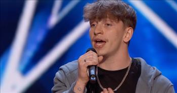<p>Prepare to view incredible talent. In this video, judges FaceTime a contestant&#39;s mom after his &#39;Better Days&#39; audition which blows everyone away.</p>

<p>At the start of this video, Lee Collinson FaceTimes his mom to tell her that he is about to go on stage and he is so nervous. As he introduces himself he shares that he is from England.&nbsp;</p>

<p>He shares that he is singing &ldquo;Better Days&rdquo; in honor of coming out of COVID. He lost a friend during the hard times. As he prepares to sing, he is clearly nervous.</p>

<p>Lee starts singing and his voice is rich in tone. He is very easy to listen to and leaves you on the edge of your seat about what he will do next. As he sings, his voice is pure, confident, and natural.&nbsp;</p>

<p>The judges and audience members clap along and smile as he shines in his performance and shares encouragement that better days are coming. The message of the song is moving and powerful after some very difficult days in our world.&nbsp;</p>

<p>At the end of the performance, the judges and audience give a standing ovation.</p>

<p>The judges rave about how incredible this audition was and ask if they can call his mom with him. He walks over to the judges and FaceTimes her to hear all four judges give him yeses. It is an emotional moment for Lee as the judges include his mother in a different time zone across the ocean in his results.&nbsp;</p>

<p>As we reflect on Lee&rsquo;s song choice, we know as believers there will be trials, but we can take heart because Jesus has overcome the world. We know that our future in heaven is secure and we will have better days.</p>

<p><em>&ldquo;I have told you these things, so that in me you may have peace. In this world, you will have trouble. But take heart! I have overcome the world.&rdquo; <a href="https://www.godtube.com/bible/John/16-33">John 16:33</a></em></p>
