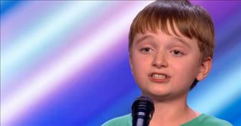 <p>Take some time to listen to the sweetest young boy&rsquo;s voice. In this video, a 12-year-old with an angelic voice stuns everyone with Snow Patrol&#39;s &#39;Run&#39; on BGT.</p>

<p>As Cormac Thompson begins to sing in his high-pitched singing voice, the judges and audience are moved. One judge is seen smiling and emotional at his performance. He stands sweetly with his eyes open at the crowd confidently.&nbsp;</p>

<p>One woman in the audience whispers, &ldquo;Bless him, he is brilliant.&rdquo; As Cormac soars on the high notes, he effortlessly hits them. His song is filled with hope and joy. The judges smile and nod in approval. Then, Cormac smiles at the completion of his song.</p>

<p>In this short snippet of precious talent, we witness a young boy taking a brave step to put himself out there on a global stage. It is very vulnerable to sing for others. Cormac takes a moment to share his gifts with the world.&nbsp;</p>

<p>His sweet tone and purity of voice are so easy to listen to and love. He takes you to a place of peace, innocence, and childlike wonder. It is an audition well worth viewing.</p>

<p>Listening to Cormac&rsquo;s angelic voice points us to the beauty of the Lord. We can ponder His brilliance and His beauty. God created this young boy to redirect us to His majesty. When we see or hear a talent, it reminds us of the handiwork of our Creator. May we not ignore the amazing work of our Lord. He is worthy of all glory and praise.&nbsp;</p>

<p><em>&ldquo;Worthy are you, our Lord and God, to receive glory and honor and power, for you created all things, and by your will they existed and were created.&rdquo; <a href="https://www.godtube.com/bible/Revelation4-11">Revelation 4:11</a></em></p>
