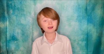 <p>This is a precious video of a young boy singing. The 12-year-old sings an A Cappella hymn, &ldquo;How Great Thou Art.&rdquo;&nbsp;</p>

<p>At the start of the video, we see young Cormac in front of a colorful blue screen. He is angelically singing one of the most classic hymns of all time. His voice is pure and innocent. He sings with such confidence and humility.&nbsp;</p>

<p>He is a precious boy. He can hit high notes effortlessly and soars. His falsetto is truly impressive.&nbsp;</p>

<p>What I love about Cormac is the way that he smiles as he sings and the intensity in his eyes. This boy is worshiping the Savior with this beautiful rendition of this hymn. It takes a lot of breath support and expertise to sing this song well and Cormac nails it.&nbsp;</p>

<p>The boy has a controlled power. His voice is a pure sweetness to the ear. If you ever heard an angel sing, I imagine the angel would sound like Cormac. This boy is an adorable worship leader in this clip.&nbsp;</p>

<p>The sweetness and vocal purity of Cormac remind us of how gentle and kind our God is with us. He loves us so much, even when He is disciplining us, He does so as a loving Father. God truly is amazing and He is beyond our thoughts.&nbsp;</p>

<p>As we reflect on His holiness through this song, may Cormac&rsquo;s precious voice remind us of the goodness and the compassion of our living Savior. When was the last time you thanked God for His greatness? Take a moment now as you hear this beautiful song to worship our great God.</p>

<p><em>&ldquo;Great is the LORD, and highly to be praised, And His greatness is unsearchable.&rdquo; <a href="https://www.godtube.com/bible/Psalms/144-3">Psalm 144:3</a></em></p>
