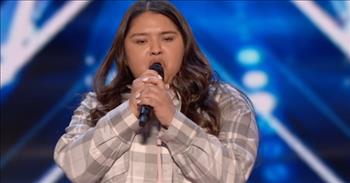 <p>Kristen Cruz is inspiring the world to be exactly who each of us are created to be. In a world where we shrink ourselves to fit into a cookie cutter mold, she is telling everyone don&rsquo;t be anyone else but yourself. For being so young, she&rsquo;s got some God-given wisdom as this 19-year-old breaks the mold with her big voice during America&#39;s Got Talent audition.&nbsp;</p>

<p>Kristen was in the process of applying for a job at Home Depot when she decided to listen to that still small voice within her. God was telling her he created her to stand out and that he had given her the gift of singing. So, with a lot of courage and a heap of faith, she landed an audition at AGT. You can tell that the judges didn&rsquo;t think anything of her at first but they were in for a mindblowing surprise.</p>

<p>The moment she opened her mouth, the sultry, deep passionate voice of hers set the stage on fire as she sang &lsquo;I See Red&rsquo; by Everybody Loves Outlaw. It was absolutely incredible. Not only did Kristen&rsquo;s vocal talents mesmerize the audience, she stunned all four judges too! The judges were blown away by her powerful voice and the confidence in her ability to hit every sultry octave.&nbsp;</p>

<p>Those who watched the video online were amazed too. One viewer commented, &ldquo;Wow what an amazing voice she has! And I actually think it&#39;s kind of better than the original because Kristen&#39;s voice is a bit deeper, rawer and she sings it out with full feeling! The dream of singing and not being the industry standard 👍</p>

<p>Well, I would have liked to have heard such a voice in the soundtrack of &quot;365 Days.&rsquo;&rdquo; Another viewer added, &ldquo;Watching her was like watching Kelly Clarkson but even better. She&#39;s going to go far.&rdquo; We couldn&rsquo;t agree more, this won&rsquo;t be the last time we see or hear from Kristen. We can&rsquo;t wait to see where God leads her next!</p>

