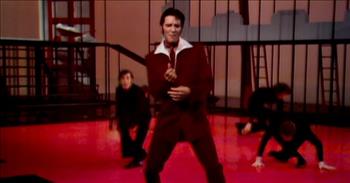 <p>Check out this video clip of Elvis Presley performing a gospel medley featuring the songs &lsquo;Saved&rsquo; and &lsquo;Up Above My Head.&rsquo;</p>

<p>&ldquo;I want to soothe my my heart, I want to ease my mind<br />
I want to move my shoes and see what I can find<br />
I want to stand up tall and open up my eyes<br />
I want to reach out my hand until I'm touchin' the skies<br />
I was a poor lost lamb in a deep dark hole<br />
But now I've found that light that's gonna save my soul&rdquo;</p>

<p>The king of rock-and-roll is such an incredible entertainer! And these fun and toe-tapping gospel numbers just make you want to get up and clap along to the beat!</p>

<p>At the start of the video, Elvis comes out clapping alongside the dancers that fill the stage. The energy is high and the music is lively.</p>

<p>This gospel medley that includes 'Saved' And 'Up Above My Head' was part of a TV special from 1968 called Elvis. When it comes to the origin of these two songs, 'Up Above My Head' was first recorded in 1941 by The Southern Sons, a vocal group formed by William Langford of the Golden Gate Quartet.</p>

<p>And &lsquo;Saved&rsquo; was written by Leiber and Stoller. It was first recorded by Rock and Roll Hall of Famer LaVern Baker in 1960, and the song is written from the perspective of someone who had lived a fast life but is then saved and is now standing on a corner preaching to the passers-by.</p>

<p>We hope that you enjoyed this throwback video of Elvis Presley giving a great performance of these gospel classics!</p>

<p><em><a href="https://www.godtube.com/bible/romans/3">Romans 3:23-24</a><br />
For all have sinned and fall short of the glory of God, and all are justified freely by his grace through the redemption that came by Christ Jesus.</em></p>
