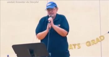 <p>Davis Park Elementary students got a special treat when their school janitor, with his golden voice, went viral after performing &ldquo;Don&rsquo;t Stop Believin&rsquo;&rdquo; during a recent assembly! That&rsquo;s a cool story for graduating 5th-graders to share with Grandpa and Grandma!</p>

<p>Meet 53-year-old Richard Goodall. Richard has worked for the <a href="https://thesportsgrail.com/who-is-richard-goodall-indiana-school-janitor-whose-video-singing-dont-stop-believin-went-viral-on-tiktok-and-twitter-age-biography-sings-journey/">Vigo County School Corporation</a> of Terre Haute, Indiana, for over twenty years. But before Richard was working anywhere, he was a teenager listening to groups like Journey in his bedroom. He says that&rsquo;s how he started singing&mdash;wailing away with the bands of his youth.&nbsp;&nbsp;</p>

<p>Richard refers to the kids at Davis Park Elementary as his students. Isn&rsquo;t that awesome! He understands that educating and being a role model for today&rsquo;s kids isn&rsquo;t just the job of the building teachers and administrators!</p>

<p>So, he puts thought into choosing the songs he sings for school activities and events. That&rsquo;s right, this was not Richard&rsquo;s first school performance!</p>

<p>Students know Richard as the man who keeps their facilities clean and sparkling, but they also know him as one outstanding singer! Richard has never had any formal vocal training, but he does an amazing job&mdash;without any accompaniment to boot!&nbsp;</p>

<p>Richard is a humble man who uses his gifts, demonstrating to the children that everyone has talents that should be shared for the benefit of others.</p>

<p>The girls and boys at Davis definitely enjoy Richard&rsquo;s singing. They have hands held high, as if at a kiddie rock concert, as Richard channels Steve Perry, and they scream and jump in adoration when he finishes the number! They are true fans!&nbsp;</p>

<p>Richard had a small social media following prior to this performance, but he gained many more after his co-worker Mariah Denehie posted his song on TikTok. It has been viewed more than 10,000,000 times, even catching the attention of Steve Perry!&nbsp;</p>

<p>The singing sanitation man selected &ldquo;Don&rsquo;t Stop Believin&rsquo;&rdquo; to encourage his students to always follow their dreams. Alas, it might just be Mr. Goodall who has more dreams to fulfill. We&rsquo;ll be watching! Rock on, Richard! &nbsp; &nbsp;</p>

<p><em>&ldquo;Teach them his decrees and instructions, and show them the way they are to live and how they are to behave.&rdquo; <a href="https://www.godtube.com/bible/exodus/18-20">Exodus 18:20</a></em></p>
