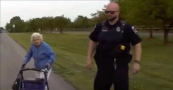 <p>You cannot get more precious than this. An officer gives an elderly woman a ride to her hair appointment after she was walking on the street.</p>

<p>At the start of this video, officer Lance Hoffmeister is on a regular drive in his community. Suddenly, we see him stopped on the side of the road out of his car with an 84-year-old woman who was walking with a walker on the side of the road. He is talking with her.&nbsp;</p>

<p>The officer shares that &ldquo;she told me she was going to her hair appointment to a perm at the Paul Mitchell Studio.&rdquo; We then see the woman turn around and go with officer Hoffmeister, who opens the door and helps her into the car. He shares that she would have had to walk a whole mile there.&nbsp;</p>

<p>The officer says that she needs to sit in the back. The woman humorously says, &ldquo;I&rsquo;ve never been handcuffed. First time for everything.&rdquo;&nbsp;</p>

<p>The officer shares that this woman made a huge impact on him because she reminded him of his own grandmother, who passed away. When told that the woman reminded the officer of his grandma, she replied humorously that she reminds everyone of their mom or grandma. Officer Hoffmeister goes above and beyond and gives her a phone number to reach him so that she can call on him anytime when she needs a ride.&nbsp;</p>

<p>This is an example of true community and value of the elderly. We are taught by God to honor our elders. This officer does an exemplary job of that.</p>

<p><em>&ldquo;You shall stand up before the gray head and honor the face of an old man, and you shall fear your God: I am the Lord.&rdquo; <a href="https://www.godtube.com/bible/Leviticus/19-32">Leviticus 19:32</a></em></p>
