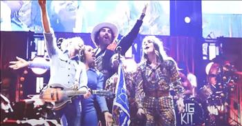 <p>Rejoice in the Lord and His almighty power of forgiveness as We The Kingdom performs &lsquo;Left It In The Water.&rsquo;</p>

<p>&ldquo;You called me on down to the water<br />
Met me by the riverside<br />
You took me in, You drowned my sin<br />
And said &ldquo;dead man come alive!&rdquo;&rdquo;</p>

<p>We The Kingdom is comprised of members Ed Cash, Scott Cash, Franni Rae Cash Cain, Martin Cash and Andrew Bergthold.</p>

<p>On <a href="https://www.youtube.com/user/WeTheKingdom/about">YouTube</a>, the group shared that they formed a Young Life camp in Georgia. &ldquo;Late one night, as they spontaneously gathered to write a song for the campers, their collaboration caught fire, bringing with it personal healing and a fresh dream for the future.&rdquo;&nbsp;</p>

<p>They went on to <a href="https://www.youtube.com/user/WeTheKingdom/about">describe</a> their unique sound and inspiration. &ldquo;Together, they write songs about the full spectrum of human emotion as they aim to capture brokenness, honesty and the redemptive power of God&rsquo;s love through their vulnerable, gritty lyrics.&rdquo;</p>

<p>Today, they&rsquo;re inspiring us all with the powerful words of &lsquo;Left It In The Water.&rsquo;</p>

<p>&ldquo;Then I left it in the water<br />
My yesterdays are history<br />
Yeah I left it in the water<br />
Like I went down dirty but I came up clean&rdquo;</p>

<p>What a beautiful reminder that there is hope in the arms of the Lord and He will always be the open arms ready to welcome us Home.</p>

<p><em><a href="https://www.godtube.com/bible/romans/10-9">Romans 10:9</a> &ldquo;That if you shall confess with your mouth the Lord Jesus, and shall believe in your heart that God has raised him from the dead, you shall be saved.&rdquo;</em></p>
