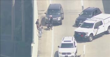 <p>God uses people to accomplish his purpose, and this story is filled with courage, tenacity, and bravery! A brave samaritan stops in traffic to save a baby from a dangerous situation.&nbsp;</p>

<p>Christine King was put in the right place at the right time as she encountered a man who was threatening his ex-girlfriend and her child. While in the middle of traffic, this broken man was violent, angry, and desperate. He had been harassing his ex-girlfriend when he lost his sanity and threatened to throw a child over the side of a bridge on the highway.&nbsp;</p>

<p>But this is the beauty of God. He placed Christine King on that bridge that day because he knew she would step in and help.&nbsp;</p>

<p>When Christine saw him try to throw the baby over the bridge the first time, she stopped her car and approached the couple and this sweet, innocent baby who was caught up in this unbelievable situation.&nbsp;</p>

<p>She didn&rsquo;t hesitate to approach him because all she could think about was saving this baby&rsquo;s life.&nbsp;</p>

<p>She simply asked the man to give her the baby and that&rsquo;s when this impossible situation grew worse. He had a gun and was threatening to shoot her.&nbsp;</p>

<p>Christine focused on the baby and wrapped her arms around the child he was holding while his ex-girlfriend managed to get the gun from his back pocket without him noticing.&nbsp;</p>

<p>Eventually, the man handed over the child, and authorities finally arrived to take this man into custody to get the help he needed. Both the mother and baby are finally safe, and we can thank God for sending Christine to them.&nbsp;</p>

<p>We need more people like her, don&rsquo;t you think? People who are willing to speak up and step in&ndash;no matter how scary, strange, or dangerous. May God bless her abundantly for her bravery!&nbsp;</p>

<p><em><a href="https://www.godtube.com/bible/psalms/23-4">Psalm 23:4</a> &ldquo;Even though I walk through the valley of the shadow of death, I will fear no evil, for you are with me; your rod and your staff, they comfort me.&rdquo;</em></p>
