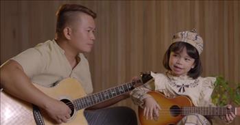 <p>Listen to this precious father-daughter duet to the song &lsquo;Give Me Jesus.&rsquo;</p>

<p>&ldquo;In the morning, when I rise, in the morning, when I rise<br />
In the morning, when I rise, give me Jesus, give me Jesus<br />
Give me Jesus, you can have all this world, but give me Jesus<br />
And when I am alone, oh, and when I am alone, and when I am alone, give me Jesus&rdquo;</p>

<p>What a touching rendition of this classic hymn. The father and daughter perfroming in the video are part of the Asidor family. They are a family of Christian singers who share God&rsquo;s love with others through their gospel songs online.</p>

<p>According to their YouTube <a href="https://www.youtube.com/c/theasidorshome/about">page</a>, the Asidors perform in &ldquo;different places&nbsp;especially churches and religious gatherings, crusades and other activities.&rdquo;&nbsp;They strive to make YouTube videos that are inspiring and uplifting and can be&nbsp;enjoyed by all. &ldquo;Let's continue to inspire each other for God's glory,&rdquo; they&nbsp;write on their page.</p>

<p>The little girl in this video is named Eliana Asidor, and she is 3 years old. Her father is playing the guitar, and she is right beside him trying to play along to the song. What a sweet sight!</p>

<p>&ldquo;If that couldn't put a smile on someone's face, nothing could!&rdquo; <a href="https://www.youtube.com/watch?v=m8UCIfxowqE">comments</a> one person online after watching the video. &ldquo;What a sweet, little angel singing for the Lord! She's beautiful! You guys are bringing your children up in the way they should go. God bless you, little one!&rdquo;</p>

<p>&ldquo;So precious, this little one singing to Jesus! Well done sweetheart! May the Good Lord continue to bless you and your family!&rdquo; <a href="https://www.youtube.com/watch?v=m8UCIfxowqE">writes</a> another person on YouTube.</p>

<p>We hope that you enjoyed listening to this father-daughter duet of &lsquo;Give Me Jesus&rsquo; today and the classic song was able to uplift your spirits and bring a smile to your face.</p>
