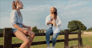 <p>It is always amazing when a family comes together to join in a shared talent. In this video, two sisters sing an inspiring cover of &ldquo;The Climb.&rdquo;&nbsp;</p>

<p>Lucy and Martha Thomas are seen in this music video. As one sister starts, she has the voice of an angel. It is rich, unique, and so easy to listen to. The other sister joins in and has a higher pitch that is equally stunning and angelic.&nbsp;</p>

<p>They are absolutely mature in voices beyond their years. They adorably sing together as they sit on a fence at a farm during the sunset. It is a very fitting setting for the song.</p>

<p>The girls have stunning harmonies and blend so perfectly since they are sisters. There are clips of them pointing and fixing their hair, doing girly things. They sing with passion and clarity.&nbsp;</p>

<p>They appear to be really good friends, which makes everything even cuter. As they sing their duet, they are sharing the message about how life is about the journey and keeping your faith in the midst of the difficulties and the challenges, just like climbing the mountain.&nbsp;</p>

<p>In life, we will have struggles, but we can take heart because Jesus has overcome the world. This is a concept of faith in God. We are forgiven and fully redeemed but are also being sanctified day by day. As we learn to walk with the Lord through different life situations, may we cling to Him and remember that we are never alone on the climb. He is with us every step of the way.</p>

<p><em>&ldquo;I have told you these things, so that in me you may have peace.In this world you will have trouble. But take heart! I have overcome the world.&rdquo; <a href="https://www.godtube.com/bible/John/16-33">John 16:33</a></em></p>
