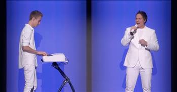 <p>This America&rsquo;s Got Talent video clip features two brothers performing &ldquo;A Million Dreams&rdquo; from The Greatest Showman with their best impressions.&nbsp;</p>

<p>But impressions is just one of the talents featured in this performance! There are visual effects and multiple musical instruments, awesome vocals (without impressions), and even gymnastics! What more might they add to future performances?</p>

<p>Meet Arizona brothers <a href="https://www.azcentral.com/story/entertainment/music/2022/06/23/americas-got-talent-2022-auditions-arizona-brothers-perfect-score/7712855001/">Nate and Gabriele Brown</a>. The brothers are U.S. Navy Veterans, and both have autism. And while their last name may not be very colorful, their performances absolutely are!</p>

<p>As the performance begins, we see the two, dressed in white against cobalt blue, vertical light beams. Nate plays the keyboard, and Gabriele sings. By the time they are 30 seconds in, they&rsquo;ve channeled Mickey Mouse, Venom, Goofey, and Elmo. Sweet Elmo! Each one is better than the last!&nbsp;</p>

<p>Simon Cowell and Blake Shelton impressions follow, and then it gets really interesting! Two turquoise light beams are added, and two brothers are added! Now there are two Nates and two Gabrieles, and one of them sounds incredibly like Bon Jovi!&nbsp;</p>

<p>Next, come pink lights and the Bee Gees. Finally, Gabriele sings in his own voice, which is amazing, by the way, and Nate is now playing the drums&mdash;in addition to the other three instruments he&rsquo;s already handling. It is a visual feast!</p>

<p>The choir and the band are bringing it home, but there is one final, fantastic surprise. Gabriele and Nate come together center stage, and with a lifted foot and a fling, Nate does a backflip with his axe still in his hands! It&rsquo;s nuts!&nbsp;&nbsp;</p>

<p>The final note, faux fireworks, and plenty of fanfare follow!</p>

<p>Gabriele and Nate have been performing for years, but things haven&rsquo;t always been easy. Although each has their own musical goals and careers, it took them four years to finally make it to the <a href="https://meaww.com/agt-americas-got-talent-s-17-nbc-2022-who-brown-brothers-gabriel-nate-navy-improv-impressions">AGT stage</a>.&nbsp;</p>

<p>They shared a bit of their story with KVOA News4Tucson. Nate said of their autism diagnoses, &quot;Who doesn&#39;t experience bullying in some sense growing up. So, everyone has their own defense mechanisms. And I think the big thing with AGT was it was kind of like a <a href="https://www.kvoa.com/news/local/sahuarita-brothers-make-it-another-round-on-americas-got-talent/article_9984ab54-f260-11ec-aac6-9fd4313af20f.html">cool platform</a> for us to kind of a way to help people who don&#39;t really feel like they fit in.&quot;</p>

<p>Check out another amazing Brown Brothers performance <a href="https://www.youtube.com/watch?v=3dOM9f7nqQ0">here</a>!&nbsp;</p>

<p><em>&ldquo;I praise you because I am fearfully and wonderfully made; your works are wonderful, I know that full well.&rdquo; <a href="https://www.godtube.com/bible/psalms/139-14">Psalms 139:14</a></em></p>
