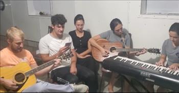 <p>There is nothing quite like a family of talent. In this video, a family band performs &ldquo;Why Me Lord&rdquo; by Kris Kristofferson.</p>

<p>Settled in a cozy living room with their guitars and piano, one boy begins to sing. His bass voice is very impressive. The girls come in with harmonies with the lead singer, and they all shine.&nbsp;</p>

<p>Their twang and mesh are beautiful. The group each has shining moments. The lead sounds very similar to a modern-day Johnny Cash. They are fantastic story tellers.&nbsp;</p>

<p>The chorus says:</p>

<p>&ldquo;Lord help me Jesus, I&rsquo;ve wasted it,&nbsp;<br />
So help me Jesus, I know what I am.&nbsp;<br />
And now that I know that I need you,&nbsp;<br />
So help me Jesus, my soul&rsquo;s in your hand.&rdquo;&nbsp;</p>

<p>They are telling a testimony of being in need of the saving grace of Jesus. As they do so, it is beautiful and professional. They all have incredible talents. The best part of this is that the song has an impactful message.&nbsp;</p>

<p>They are ministering through their gifts to tell people that they have learned that Jesus is the Way and that He is the keeper of our souls. No matter what mistakes we have made, His forgiveness is more than enough for us, and His sacrifice is perfect to cover all of our sins, past, present, and future. We can celebrate this today and every day.</p>

<p>Maybe you are struggling with guilt or shame today. We all have regrets. We are all sinful people. However, we do not have to live in bondage to sin anymore. We have freedom because of Christ. May this song be a reminder to you of His great grace and mercy.&nbsp;</p>

<p><em>&ldquo;Jesus answered, &ldquo;I am the way and the truth and the life. No one comes to the Father except through me.&rdquo; <a href="https://www.godtube.com/bible/John/14-16">John 14:6</a></em></p>
