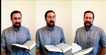 <p>Check out this video of one man singing an a cappella rendition of the classic hymn &lsquo;Rescue The Perishing.&rsquo;</p>

<p>&ldquo;Rescue the perishing, care for the dying, snatch them in pity from sin and the grave;<br />
Weep o&rsquo;er the erring one, lift up the fallen, tell them of Jesus the mighty to save.<br />
Rescue the perishing, care for the dying; Jesus is merciful, Jesus will save.&rdquo;</p>

<p>What a wonderful performance of this lovely hymn. The man singing in the video is Michael Eldridge, and he is a pharmacist by trade with a passion for singing. He is very talented and is able to sing all the different parts of the song effortlessly! He sings the bass, lead, tenor, and alto parts in this song, and he does them all so beautifully. And when he blends all the different parts together, the song sounds so full and complete.</p>

<p>&lsquo;Rescue The Perishing&rsquo; was written in 1869 by Fanny J. Crosby after she met the men who were housed in a New York City mission. One young man came up to Fanny and told her that he wanted to be able to get to heaven to see his mother, but thought that his way of living would not make that possible. After speaking and praying with Fanny, he accepted Jesus into his life. This meeting inspired her to write the words to &lsquo;Rescue The Perishing.&rsquo;</p>

<p>The composer of the hymn &lsquo;Rescue the Perishing&rsquo; was William Howard Doane, and he collaborated with Fanny Crosby on approximately 1,000 of her hymn texts.</p>

<p>We hope that you enjoyed listening to this video of an a cappella version of &lsquo;Rescue The Perishing.&rsquo; May the hymn remind us all of our duties to our neighbors as followers of Christ.</p>

<p><em><a href="https://www.godtube.com/bible/isaiah/55-11">Isaiah 55:11</a><br />
So will My word be which goes forth from My mouth; It will not return to Me empty without accomplishing what I desire, and without succeeding in the matter for which I sent it.</em></p>
