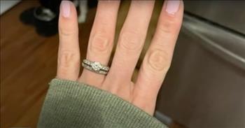 <p>Against all odds, one couple&rsquo;s social media plea helped them become reunited with a lost wedding ring!&nbsp;</p>

<p>There&rsquo;s a needle in a haystack, and then there&rsquo;s a family ring in the Atlantic Ocean. Most would feel more hopeful with the hay!</p>

<p>Francesca and Austin Teal were tossing a football on North Beach in Hampton, New Hampshire, when Francesca&rsquo;s wedding ring escaped her finger just as her hand made contact with the football. &ldquo;<a href="https://www.insideedition.com/treasure-hunter-uses-metal-detector-to-find-lost-ring-on-beach-after-womans-social-media-plea-76848">I put my hand out</a>, the football hit my hand in the perfect way that my ring popped right off and fell into the ocean,&rdquo; said Francesca.&nbsp;</p>

<p>What had been a beautiful day turned gloomy very quickly! Can you imagine the panic?&nbsp;&nbsp;</p>

<p>Austin immediately realized what had happened, and the two frantically began searching. But, after a few hours, and with the enormity of the task sinking in, Francesca decided to turn to Facebook.&nbsp;</p>

<p>With a desperate post and a photo of the double ring&mdash;two had been soldered together&mdash;Francesca sought help. Francesca provided all the details of the tide and their location, along with the very important fact that the ring was a family heirloom, having passed down for three generations.&nbsp;</p>

<p>With that, treasure hunter Lou Asci, metal detector in hand, headed to North Beach and started searching! Lou spent two full days scanning the area without any luck. &ldquo;The first two days that I was here and had to drive home after not getting it was extremely disappointing,&rdquo; Asci said.&nbsp;</p>

<p>With utter determination, Lou canvassed the shore a third day. That was the day! Lou found the gem, confirmed with a text to Francesca that it was truly the one, and closed the case!</p>

<p>Francesca and Austin were in delighted disbelief! Lou had found their family treasure! No doubt, Francesca has strategies for making sure this doesn&rsquo;t happen again. Perhaps, there is a sizing planned or a pair of gloves designated just for beach sports?&nbsp;</p>

<p>In any case, they are extremely grateful to Lou! Sometimes, one person can do what seems undoable. Thankfully, there are people who step up in those very times! They might be the real jewels!&nbsp;</p>

<p><em>&ldquo;The kingdom of heaven is like treasure hidden in a field. When a man found it, he hid it again, and then in his joy went and sold all he had and bought that field&rdquo; <a href="https://www.godtube.com/bible/matthew/13-44">Matthew 13:44</a></em></p>
