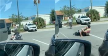 <p>Is there anything Chick-Fil-A employees won&rsquo;t do under their mission to serve? One Chick-Fil-A employee tackles an attempted carjacker in order to save a woman and her baby from a wanna-be thief. Mykel Gordon is the young man you can see in the video and why he is being hailed as a hero.&nbsp;</p>

<p>A woman was taking her baby out of her car when 43-year-old William Branch aggressively approached her with a stick and demanded her car keys. When she refused, William grabbed her keys and jumped in her car. He thought he was home free until the woman began screaming for help.&nbsp;</p>

<p>Once Mykel heard the woman screaming, this brave young man tackled William to the ground. As they tousled on the hot Florida pavement, Mykel took a few punches to the face, but he hung on and refused to let William&nbsp; get away with his actions.&nbsp;</p>

<p>A few seconds later, other Chick-Fil-A employees and onlookers helped Mykel restrain William until the police arrived. William must not have ever been to a Chick-Fil-A before. Everyone knows they have insane customer service and they will go above and beyond. It&rsquo;s like they have superpowers when they put their uniform on. They are everyday heroes who serve to their best abilities&ndash;all with a side of fries.</p>

<p>Let&rsquo;s give Mykel a shout-out and blessings for his courage to stop a carjacking in its tracks. Thank God for Mykel&rsquo;s actions. Who knows how this story would&#39;ve turned out without his superpower of courage?&nbsp;</p>

<p><em><a href="https://www.godtube.com/bible/deuteronomy/31-6">Deuteronomy 31:6</a> &quot;Be strong and courageous. Do not be afraid or terrified because of them, for the Lord your God goes with you; he will never leave you nor forsake you.&quot;</em></p>
