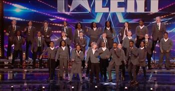 <p>It is always inspiring to hear young people standing up for a good cause. In this video, a school choir shares a powerful anti-bullying message during their BGT audition.</p>

<p>In the beginning of this audition, four young people with microphones come out saying hi. They are absolutely precious. Simon says that he has a secret to share with the other judges, and the little boy humorously says into the microphone, &ldquo;He came to our school.&rdquo;&nbsp;</p>

<p>Simon goes on to share that their chorus director Danny sent in information about them, and Simon showed up to tell them that they would be auditioning for the show.&nbsp;&nbsp;</p>

<p>The director shares that the students are all of different confidence levels, and the group is excited to have the experience. You can see the bright smiles on the faces of the children.&nbsp;</p>

<p>The group is called Class Dynamic, and they range from ages 9-11. The kids begin with an almost hip hop/choir song. They sing and dance while telling the message about bullying not being ok and that they should not look the other way. Then, they declare that they are standing together and bullying does not belong.&nbsp;</p>

<p>As they chant out &ldquo;B-U-Double L- Y- I-N-G,&rdquo; they are literally taking a stand against it. At the end of their performance, they strike a pose, and all of the judges and the audience stands. Some of the kids shed tears.&nbsp;</p>

<p>The judges say that the song was brilliant and that they are sharing a very important message. They encourage them that they are a unique choir, and this is one of the best. The kids&#39; choir says, &ldquo;thank you.&rdquo; At every &ldquo;yes,&rdquo; the group celebrates together.&nbsp;</p>

<p>It is precious. Everyone cheers at this victorious moment.&nbsp;</p>

<p>God approves of the anti-bullying message. He tells us not to bully others either, he says to love our neighbors and to even pray for our enemies.&nbsp;</p>

<p>I love how these kids are approaching bullying in a positive way to make a difference.&nbsp;</p>

<p><em>&ldquo;But I tell you, love your enemies and pray for those who persecute you.&rdquo; <a href="https://www.godtube.com/bible/Matthew/5-44">Matthew 5:44</a></em></p>
