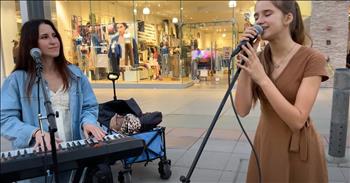 <p>Enjoy the sounds of this mother-daughter duo as they belt out the words to &lsquo;Unchained Melody.&rsquo;</p>

<p>This love song was a hit for The Righteous Brothers back in 1965. The classic song was even inducted into the Grammy Hall Of Fame. Decades later, it still remains one of the most famous love songs of all time.</p>

<p>&ldquo;Oh, my love, my darling<br />
I&#39;ve hungered for your touch<br />
A long, lonely time<br />
Time goes by so slowly&rdquo;</p>

<p>Today, Karolina Protsenko and her mother are putting their own spin on this iconic tune while entertaining passersby on the street. You may recognize Karolina from one of her many viral violin performances.</p>

<p>For years, she has shared her musical talents with the world through incredible covers such as &lsquo;Hallelujah&rsquo; and &lsquo;Can&rsquo;t Help Falling In Love.&rsquo; Karolina is truly a talented teen and the Internet seems to agree. With over 10 million views across social media, Karolina is making a name for herself as an artist on the rise.</p>

<p>Just listen as she performs the beloved words of &lsquo;Unchained Melody&rsquo; on the street with her mother by her side.&nbsp;</p>

<p>&ldquo;And time can do so much<br />
Are you still mine?<br />
I need your love, I need your love<br />
God speed your love to me&rdquo;</p>

<p>What a beautiful reminder to always lean on others for comfort and support in your time of need. Together, we can accomplish so many amazing things.</p>

<p><em><a href="https://www.godtube.com/bible/john/13-34">John 13:34</a> &ldquo;A new commandment I give to you, That you love one another; as I have loved you, that you also love one another.&rdquo;</em></p>
