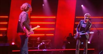 <p>Can you imagine performing with your favorite musician? That&rsquo;s what happened in this jaw-dropping video when Judge Keith Urban jumps on stage for an unbelievable duet with 17-year-old contestant Freddie Bailey.&nbsp;</p>

<p>During a blind audition, Freddie performed Keith&rsquo;s song &lsquo;Wild Hearts.&rsquo; It was absolutely uncanny how this young man seemed to mirror Keith in so many ways.&nbsp;</p>

<p>He technically could be Keith&rsquo;s little brother. Freddie only made it a minute into his audition before he had caught Keith&rsquo;s attention. The country music star was overjoyed to hear one of his hit songs being played during The Voice of Australia. A grin flashed across Keith&rsquo;s face when he heard the first few chords!&nbsp;</p>

<p>Just moments later, Freddie received approval from the other judge, Jessica Mauboy, but Keith wasn&rsquo;t going to let Freddie be swayed and gave him the ultimate vote of confidence by asking Freddie if he wouldn&rsquo;t mind performing with Keith. Keith was impressed to learn that Freddie is a singer and songwriter. He also complimented the young budding singer and told Freddie he plays very well.&nbsp;</p>

<p>Can you imagine? Not only was Freddie stunned, but the audience and Freddie&rsquo;s family were also surprised too. The result was a magical moment between two men who have a love for music and performing! It was absolutely incredible to witness. Soon, the audience was out of their seats, cheering, clapping, and dancing.&nbsp;</p>

<p>Keith even encouraged Freddie to take a solo moment and &ldquo;shred his guitar,&rdquo; which basically means playing very well and very fast. After the show-stopping performance, Keith met the rest of Freddie&rsquo;s family and then gifted a guitar pick and told him it was very fun to play together.&nbsp;</p>

<p>I imagine that will be a moment Freddie will never forget, and yes, he did choose Keith to be his coach. What an incredible moment to have his dreams realized.</p>
