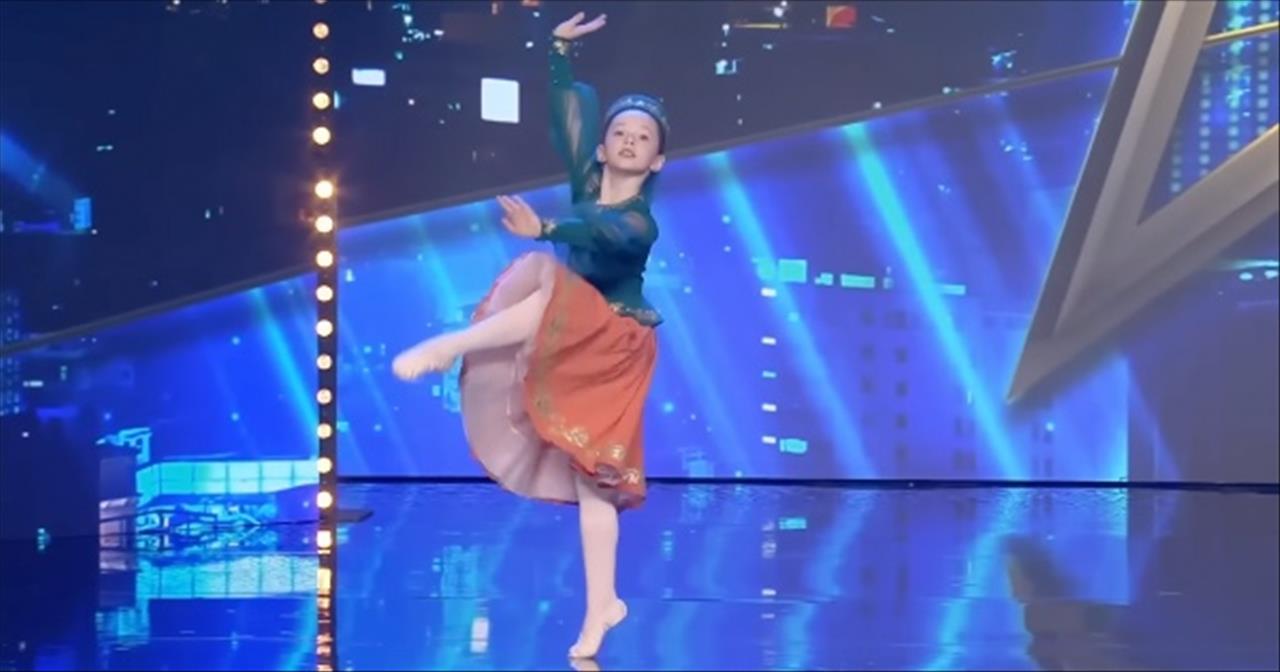Young Ukrainian Refugee Earns Golden Buzzer After Emotional Dance Audition  - Inspirational Videos