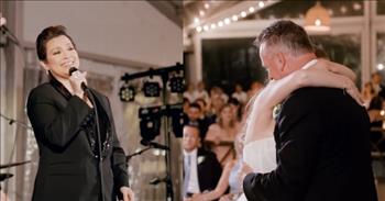 <p>Lea Salonga sings &lsquo;A Whole New World&rsquo; for the bride during the father-daughter dance, and it&rsquo;s the best imaginable surprise for the bride.</p>

<p>This man definitely gets the father of the year award. On the day of his daughter Kaitlyn&rsquo;s wedding, he had the most epic gift for his precious daughter in store with the person he invited to perform at the wedding.&nbsp;</p>

<p>There&rsquo;s something about Disney movies and watching them with Dad. And some dads, like the father of the bride, grew to cherish these moments too.&nbsp;</p>

<p>In a speech, he recalls watching his daughter&rsquo;s favorite Disney movies with her so often that even to this day, he could recite them word for word. But there was one movie that was his daughter Katilyn&rsquo;s favorite, Aladdin. I imagine Dad thought it was special, too as he showed his daughter a whole new world as she grew up.&nbsp;</p>

<p>When the day came to walk his baby girl down the aisle, he knew he wanted to do something memorable for the father-daughter dance when Kaitlyn&rsquo;s favorite move came to mind.&nbsp;</p>

<p>He arranged for Lea Salonga to come and sing &ldquo;A Whole New World&rdquo; for the special moment, and Kaitlyn had no idea. The expression on Kaitlyn&rsquo;s face was one of knowing just how much her father loved her.</p>

<p>Lea then introduced herself, &ldquo;If you don&rsquo;t know who I am, my name is Lea Salonga, and I have done the singing voices of two Disney princesses, which is why I&rsquo;m here,&rdquo; she said.&nbsp;</p>

<p>Wrapped up in her daddy&rsquo;s arms and being serenaded by her favorite Disney princess, Kaitlyn couldn&rsquo;t hold back the tears. It is such an unbelievable moment they will treasure forever. Weddings are absolutely joyous occasions&ndash;but perhaps it&rsquo;s a little hard on the father of the brides&ndash;but they will forever be daddy&rsquo;s little girl.&nbsp;</p>

<p><em>&ldquo;Then our sons in their youth will be like well-nurtured plants, and our daughters will be like pillars carved to adorn a palace.&rdquo; <a href="https://www.godtube.com/bible/psalms/144-12">Psalms 144:12</a></em></p>
