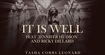<p>You have to listen to this amazing gospel recording of &lsquo;It Is Well&rsquo; by Tasha Cobbs Leonard with Jennifer Hudson and Ricky Dillard.</p>

<p>&ldquo;It ain&rsquo;t always easy, but I know that God is always good, He has never failed me<br />
So I know He&rsquo;ll work it for my good, it is well, it is well, it is well with my soul<br />
Rain will fall in my life, but I know that it won&rsquo;t last always, the storm may seem to harm me<br />
But I know it&rsquo;s bringing brighter days, it is well, oh it is, it is well, oh it is<br />
It is well, well with my soul&rdquo;</p>

<p>What an incredible recording of this special song! &lsquo;It Is Well&rsquo; by Tasha Cobbs Leonard featuring Jennifer Hudson and Ricky Dillard is part of Tasha&rsquo;s new album titled Hymns. All of the songs on the album were captured in front of a large audience of more than 3,000 at The Greenwood Oasis on the campus of New Life Southeast in Chicago.</p>

<p>The <a href="https://www.thechristianbeat.org/tasha-cobbs-leonard-it-is-well-feat-jennifer-hudson-ricky-dillard-performance-video/">album</a> is &ldquo;a larger-than-life reimagining of classic hymns of love and grace, one that speaks to our modern world even as it reaches far beyond it. The arrangements are sweeping and cinematic, drawing on worship and gospel and even hints of country, pop, and R&amp;B, radiating an undeniable sense of joy and fellowship at every turn.&rdquo;</p>

<p>While listening to &lsquo;It Is Well,&rsquo; you will get chills from just how beautiful all of the voices sound together. And many people online shared their thoughts of how much they loved the song.</p>

<p>&ldquo;Totally awesome! God be the glory and get the glory!&rdquo; <a href="https://www.youtube.com/watch?v=yFlWp_eOwcE">comments</a> one person after listening to the song. &ldquo;J- Hud and Tasha singing together is a gift to us from God.&rdquo;</p>

<p>&ldquo;J-Hud and Tasha Cobbs, y'all better belt in the name of Jesus!&rdquo; <a href="https://www.youtube.com/watch?v=yFlWp_eOwcE">writes</a> another person online.</p>

<p>We hope that you enjoyed listening to &lsquo;It Is Well&rsquo; by Tasha Cobbs Leonard featuring Jennifer Hudson and Ricky Dillard today!</p>
