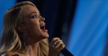 <p>It is always sweet to witness a time of honoring the life someone has lived. In this video, country stars sing a touching tribute to Alan Jackson at CMA Awards.</p>

<p>At the start of this beautiful video, Carrie Underwood comes out on stage singing, &ldquo;Remember When,&rdquo; as the audience is silenced in this precious moment. She then shares that they are honoring Alan Jackson with the CMA Willie Nelson Lifetime Achievement Award.&nbsp;</p>

<p>Carrie gets emotional as she shares that the first concert she ever went to was an Alan Jackson concert and how that motivated her to pursue her dreams. She shares that some of his friends are there to honor him.</p>

<p>Suddenly on another stage Dierks Bentley with a vibrant group singing, &ldquo;Chattahoochee.&rdquo; The audience sings along. Then Jon Pardi starts singing &ldquo;Drive (for Daddy Gene),&rdquo; and Lainey Wilson begins singing &ldquo;Chasing the Neon Rainbow.&rdquo; Pictures of Alan in various stages of life appear on the slideshow behind them.&nbsp;</p>

<p>Then, Alan himself shows up on the stage singing with his guitar. He sings, &ldquo;Don&rsquo;t Rock the Jukebox.&rdquo; His voice sounds powerful as ever. All of the artists who sang tribute to him appeared next to him on the stage to present his award.&nbsp;</p>

<p>He shares his story and thanks, everyone. He says that country is real American music to him. He says that he came to Nashville with three cords and a prayer. Alan says that he has been very blessed with a great team and writers. He gives special thanks to his wife.&nbsp;</p>

<p>Watching a man get a lifetime achievement award is a wonderful experience, however, it also reminds us that all that we accomplish on this earth is to be laid down at Jesus&rsquo; feet in heaven. He ultimately deserves all the glory.</p>

<p><em>&ldquo;The twenty-four elders fall down before him who is seated on the throne and worship him who lives forever and ever. They cast their crowns before the throne, saying, &ldquo;Worthy are you, our Lord and God,&nbsp; to receive glory and honor and power, for you created all things, and by your will they existed and were created.&rdquo; <a href="https://www.godtube.com/bible/Revelation/4-10">Revelation 4:10-11</a></em></p>
