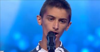 <p>This Malta&rsquo;s Got Talent audition will wow you. In this video, a 14-year-old singer surprises judges with an emotional opera audition.&nbsp;</p>

<p>At the start of this video, a young boy begins to sing in an incredible tone. The judges&rsquo; faces are in shock as this voice sings out in an operatic style.&nbsp;</p>

<p>As he sings in a countertenor, some of the judges begin to tear up over such a powerful performance from such a young person. He has been given such an incredible gift, and it is fun to see him share it with the world.</p>

<p>Before the boy is even finished with his audition, all of the judges and the audience members stand in ovation and amazement. The first judge cries as she encourages him and decides to give him the golden buzzer.&nbsp;</p>

<p>The young boy cries so hard in shock that he is given this privilege. The woman goes and hugs him. The judge raves about him and is so emotional about his performance, and really believes in him. The boy&rsquo;s father comes onto the stage, and they celebrate with the judges. It is a powerful moment for them.</p>

<p>Seeing such strength and courage in such a young person is inspiring. His boldness and confidence are contagious. He reminds us in the way that he auditions to be confident in the calling that God has placed in each of our lives. We can show up and be present in the moments when God gives us platforms for His glory.</p>

<p><em>&ldquo;So do not throw away your confidence; it will be richly rewarded. You need to persevere so that when you have done the will of God, you will receive what he has promised.&rdquo; <a href="https://www.godtube.com/bible/Hebrews/10-35">Hebrews 10:35-36</a></em></p>
