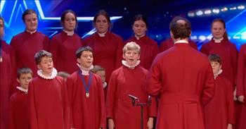 <p>It is always fun seeing young people work together in perfect harmony on national television. In this clip, a church choir performs a soulful rendition of &ldquo;Can You Feel the Love Tonight&rdquo; on BGT.</p>

<p>At the start of the video, the choir is introduced as a choir of kids from Cornwall. The judges ask more about the choir. The director shares that it is a volunteer church cathedral choir. The director speaks very eloquently sharing that their dream is to bring something very traditional to be part of the mainstream.&nbsp;</p>

<p>As the group begins to sing, this group of 8-18 year olds, excites the audience. The group has so many different parts it is incredible to watch them and hear their precision and unity. They have great energy and originality.&nbsp;</p>

<p>Suddenly a young boy sings a solo and the audience absolutely melts over his voice. The choir finishes in stunning confidence. All of the judges stand applauding and the entire audience joins in and cheers. The choir members smile and look so surprised at the response.</p>

<p>The judges tell the choir that it was stunning, that it was perfection, and they have such purity. They love the harmonies and it was classic and they loved the ensemble. The chorus receives four yeses and they all high five and smile at each other. This group has such a beautiful tone that is really enjoyable to listen to.&nbsp;</p>

<p>Choirs give us a little taste of the glory that will one day be given to Jesus in Heaven. We glorify Him now imperfectly, but one day it will be glorious perfection worshiping Him with a new song.</p>

<p><em>&ldquo;And they sang a new song before the throne and before the four living creatures and the elders. No one could learn the song except the 144,000 who had been redeemed from the earth.&rdquo; <a href="https://www.godtube.com/bible/Revelation/14-3">Revelation 14:3</a></em></p>
